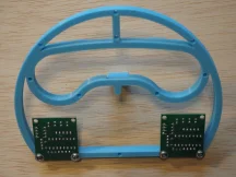 head with stepper drivers attached